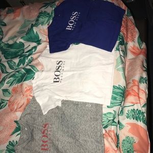 I’m selling three Hugo Boss shirts! All worn once.